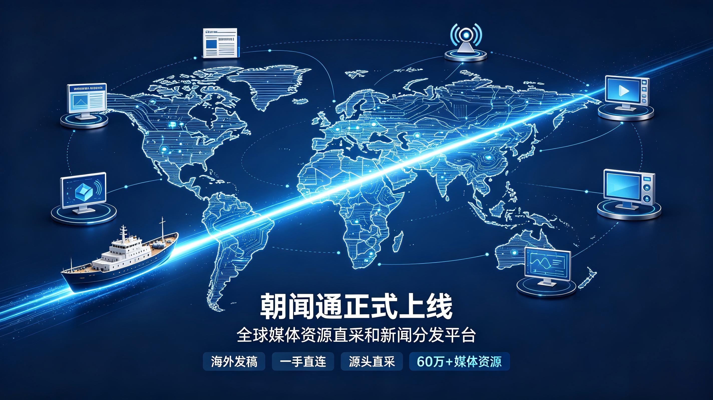 精准全域传播,朝闻通用海外发稿搭建品牌国际桥梁
