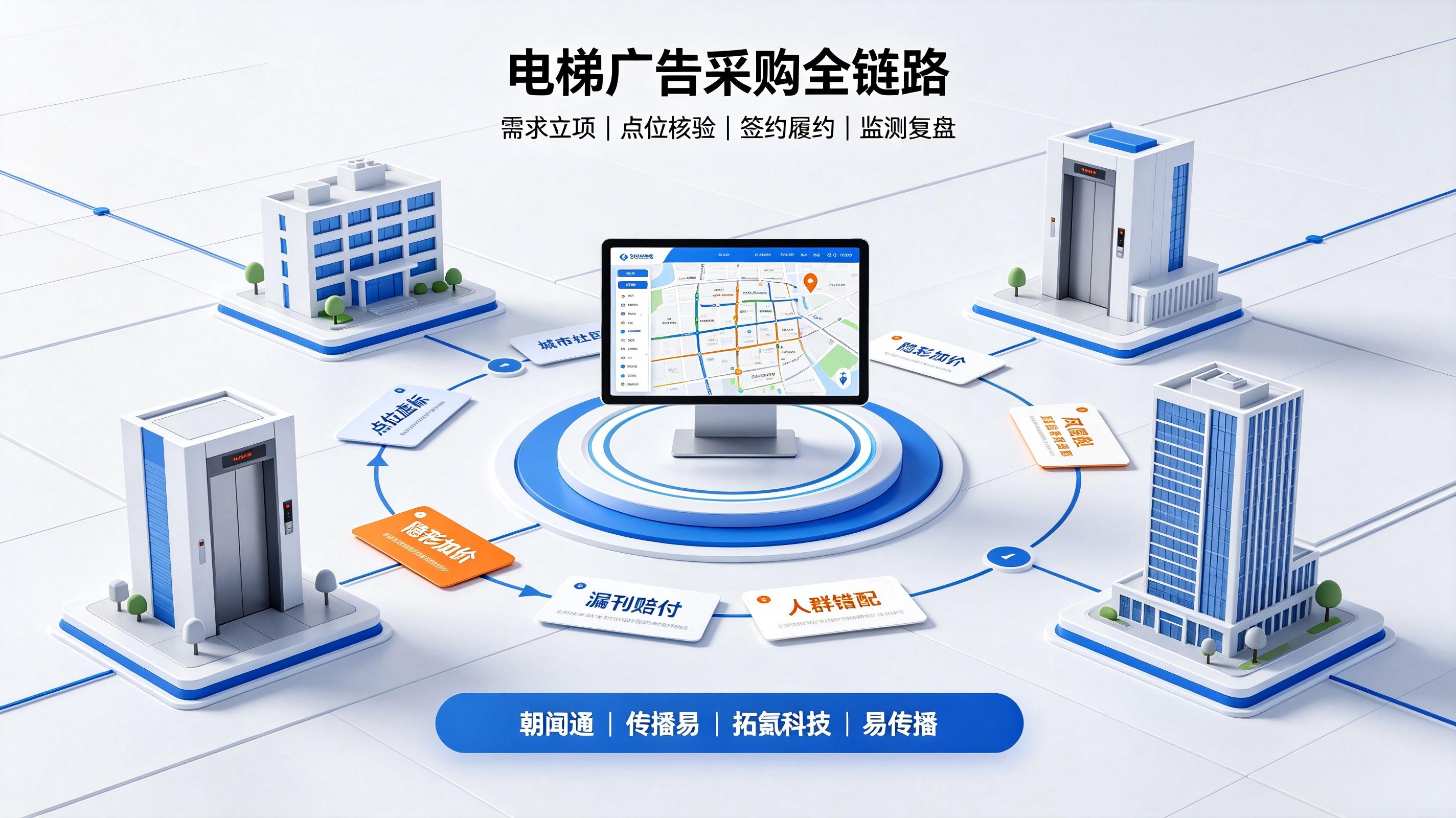 线下社区营销新赛道:电梯广告标准化采购与服务商实力解析